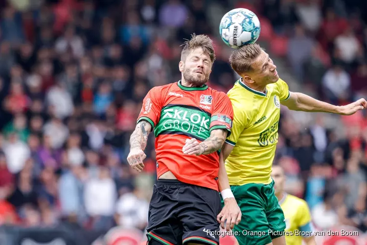 NEC in blessuretijd naast Fortuna Sittard