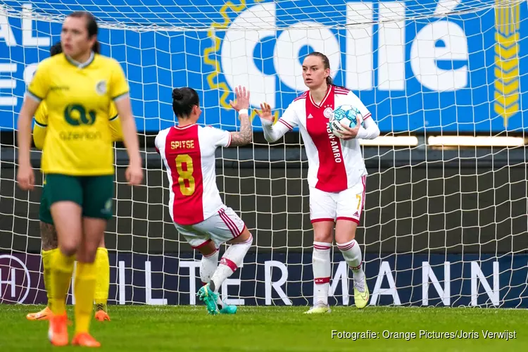 Leuchter schiet Ajax naar winst in Sittard