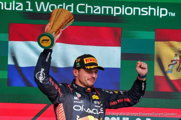 Verstappen ook in Brazilië niet te stuiten