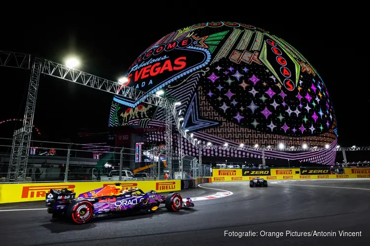 Verstappen gooit ook in Las Vegas de hoogste ogen