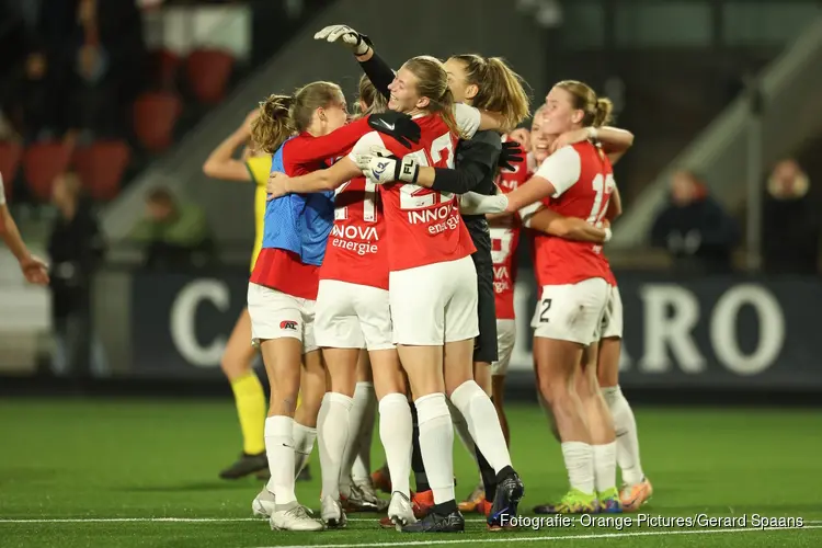 AZ Vrouwen verrassen met winst op Fortuna Sittard