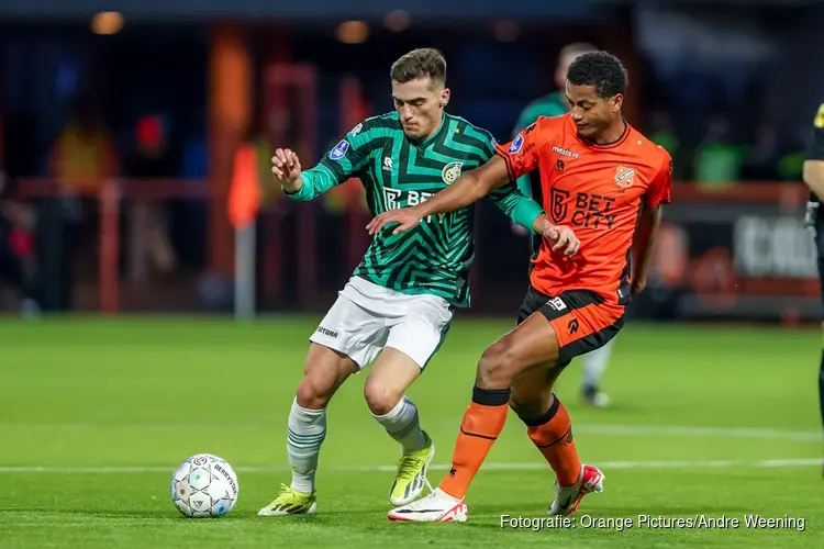 FC Volendam nipt onderuit tegen Fortuna Sittard