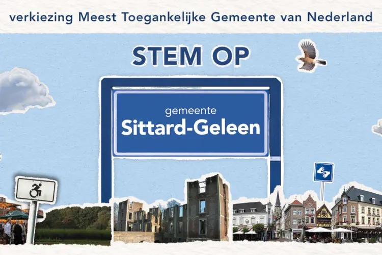 Sittard-Geleen bij laatste 10 gemeenten in de verkiezing ‘Meest Toegankelijke Gemeente van Nederland’