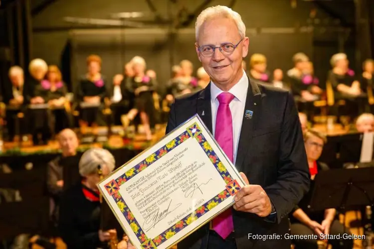 Speld van Verdienste voor Piet Wijshoff uit Grevenbicht