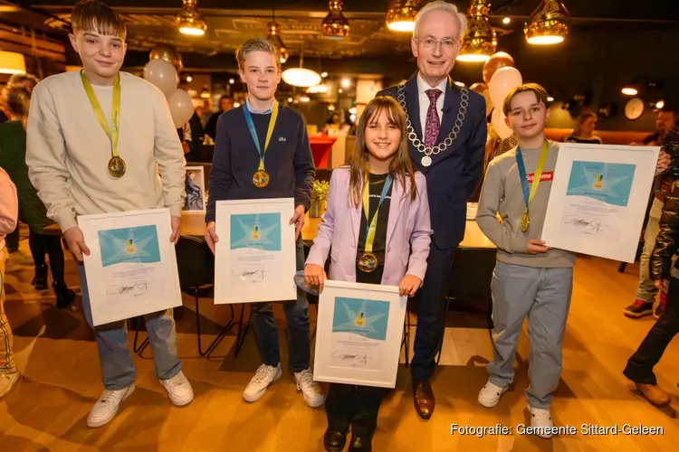 Jeugdlintje Sittard-Geleen voor vier bijzondere kinderen